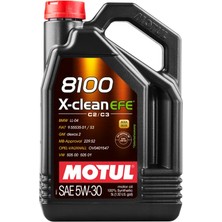 Motul 8100 X-Clean Efe 5W30 5lt