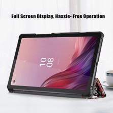 YKD Store Lenovo Tab M9 TB-310FU Için Deri Akıllı Tablet Kılıf (Yurt Dışından)