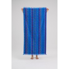 100% Pamuk Cosmic Sands Plaj Havlusu - Havuz Havlusu - Beach Towel - 70X140CM