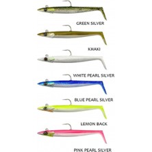 Savage Gear Sandeel V2 14 cm 33 gr 2+1 Blue Pearl Silver