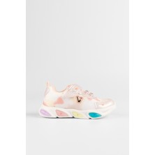 Vicco Gelato Işıklı Kız Okul Öncesi Pudra Spor Ayakkabı