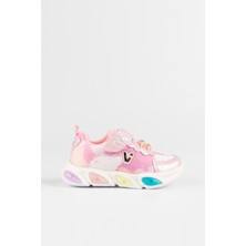 Vicco Gelato Işıklı Kız Okul Öncesi Pembe Spor Ayakkabı