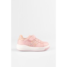Vicco Pukky Işıklı Kız Okul Öncesi Pudra Sneaker