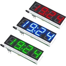 3'ü 1 Arada DS3231SN Dc 5V 12V 24V Dijital Yeşil LED Saat Sıcaklı
