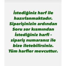 Harikalar Aksesuar Istiridye Charm Iki Harfli Anahtarlık ve Çanta Süsü