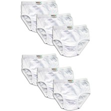 6'lı Erkek Çocuk Slip Penye Külot