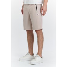 Erkek Polycotton Şort Ekru 6051-E
