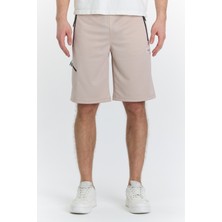 Erkek Polycotton Şort Ekru 6051-E