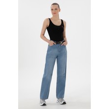 U.s. Polo Assn. Kadın Siyah Tişört Basic 50300895-VR046