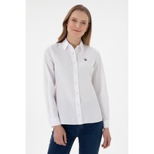 U.S. Polo Assn. Kadın Beyaz Gömlek Basic 50307726-VR013