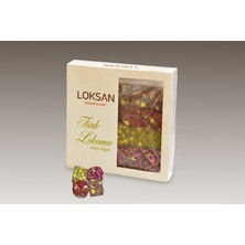 Karışık Çeşit Antep Fıstıklı Kesme Lokum 300 gr (Fıstık Resitali)