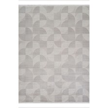 Apex Halı Truva 6621 Gri Akrilik Yumuşak Dokulu Sık Dokuma Düz Sade Desenli Kaliteli Halı