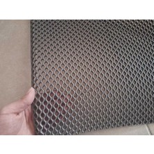 Kadir Tarım Kadirtarım Pvc Paspas 90 x 400 cm Gri Banyo Kaymaz Yer Zemin Matı S-Mat Zincir Desen