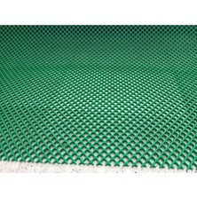 Kadir Tarım Kadirtarım Pvc Paspas 120 x 350 cm Yeşil Banyo Kaymaz Yer Zemin Matı S-Mat Zincir Desen