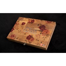 Cesan Ceviz Cesan  Fırınlanmış Cevizli Belçika Çikolatası (Ahşap Ambalaj) 300 gr