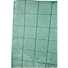 Kadir Tarım Kadirtarım Pvc Kare Paspas 120 x 350 cm Yeşil Banyo Kaymaz Yer Zemin Matı