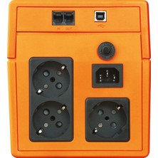Makelsan Lion Interactive 1500 VA LCD/USB 2x9AH 5-10dk UPS MU01500L11MP005