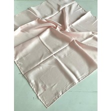 Aker Tivil Ipek Eşarp 46370 Toz Pembe Düz Renk