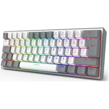 Redragon K616 Fizz Pro Rgb Red Switch 2.4ghz Kablosuz Türkçe Mekanik Oyuncu Klavyesi