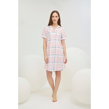 16414 Kadın Düğmeli Tunik