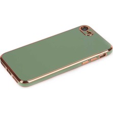 Zore Apple iPhone 8 Kılıf Zore Bark Kapak-Açık Yeşil