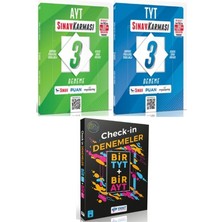 Sınav + Yanıt Tyt Ayt 4+4 Deneme 3 Lü Set Sınav + Yanıt