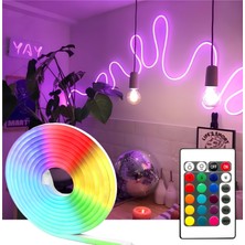 Horoz Rgb Şerit LED Neon Smart Kit(Sese Duyarlı) 5mt