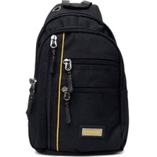 3473-22 Çizgili Erkek Body Bag Çapraz Çanta