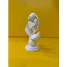Anneler Günü Özel Anne Çocuk Temalı Biblo 16 cm Plastik