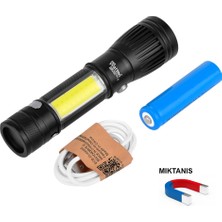 Uzun Menzilli El Feneri Mıknatıslı  WT-602