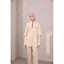 Kol Detaylı Tunik Taş