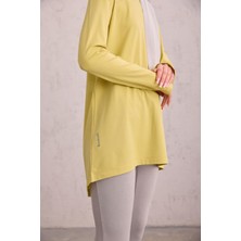 Parmak Detaylı Tunik Lime