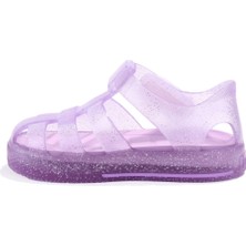 Igor S10265 Star Glitter Lila Ortopedik Günlük Kız Çocuk Sandalet