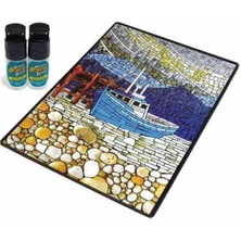 Kumtoys Jel Mozaik Kabartma Sanatı 30X40CM Moziyik Mosaic Kabartma