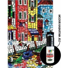 Kumtoys Jel Mozaik Kabartma Sanatı 30X40CM Moziyik Mosaic Kabartma