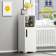 İnarch Dizayn Duru Çok Amaçlı Dolap Beyaz, Mutfak Dolabı, Banyo Dolabı