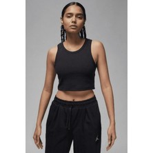 Nike Jordan Kadın Siyah Crop Atlet