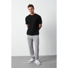Modal Kumaş Regular Fit Sıfır Yaka T-Shirt