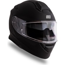 Delta Basic Siyah Çene Açılır Kask