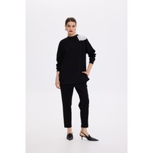 Missemramiss Missemramiss 4631 Aksesuarlı Comfort Sweatshirt