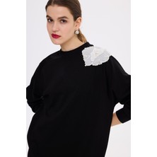 Missemramiss Missemramiss 4631 Aksesuarlı Comfort Sweatshirt