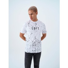 Loft Regular Fit Beyaz Erkek T-Shirt LF2038730