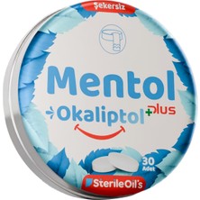 Sterile Oils Mint Okaliptus Şekersiz Pastil 30 Adet