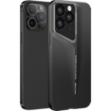 Zore Apple iPhone 14 Pro Max Kılıf Ultra Ince Kamera Korumalı Sert Rubber Zore Procase Kapak-Siyah