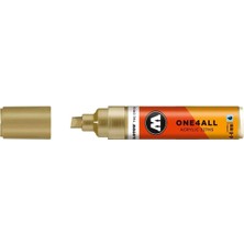 Molotow 327hs One4all Yan Kesik Uç Akrilik Marker Kalem 4-8 Mm Metalic Gold 228