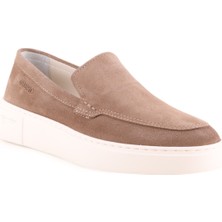 Libero L5531 Erkek Süet Deri Loafer Ayakkabı Vizon