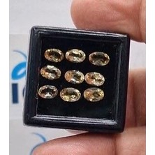 Aries 3.96 ct 6X4 mm 9pcs Lot Natural Citrine