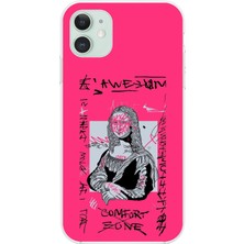 Dali Design iPhone 11 Uyumlu Şeffaf Kılıf Grafiti 1 Tasarımlı