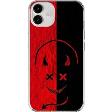 Dali Design iPhone 12 Mini Uyumlu Şeffaf Kılıf Devil 2 Tasarımlı