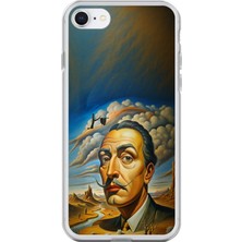 Dali Design iPhone 6 Plus Uyumlu Şeffaf Kılıf Salvador Dali Tasarımlı